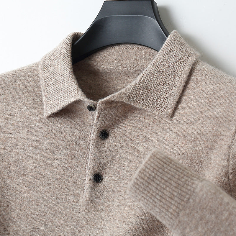 Rory | Cashmere Polo T Shirt