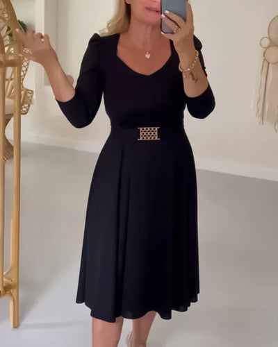 Aranda | Comfortable Dress with belt