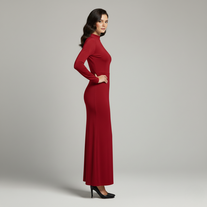 Marie | Elegant Long Sleeves Maxi Dress