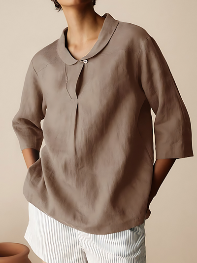 Helen | Casual Linen Cotton Shirt