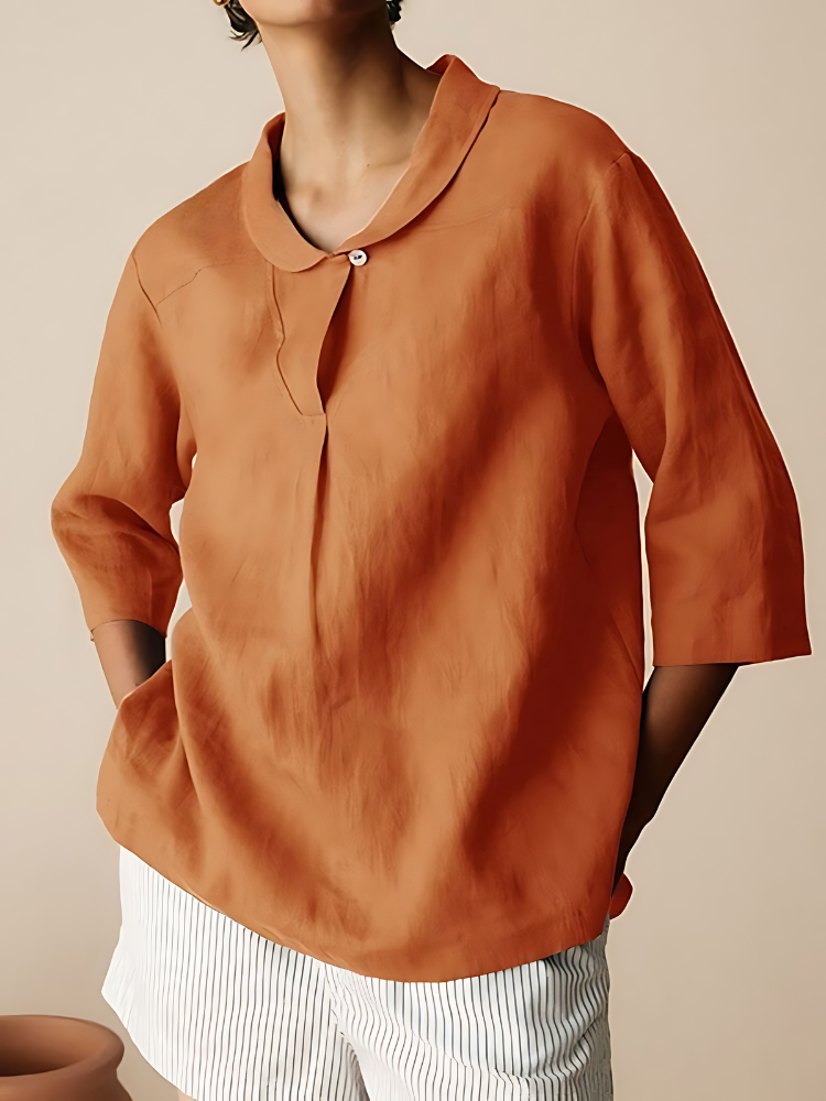 Helen | Casual Linen Cotton Shirt