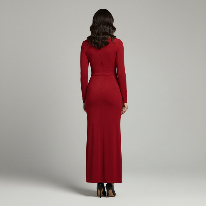 Marie | Elegant Long Sleeves Maxi Dress