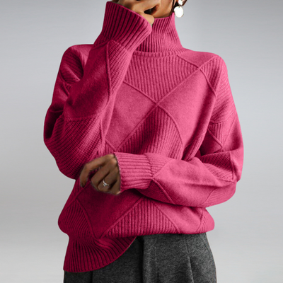 Maisie | Cashmere turtleneck sweater
