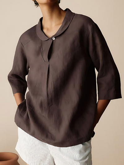 Helen | Casual Linen Cotton Shirt