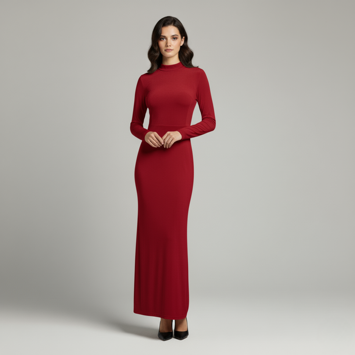 Marie | Elegant Long Sleeves Maxi Dress