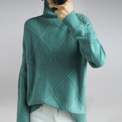Maisie | Cashmere turtleneck sweater