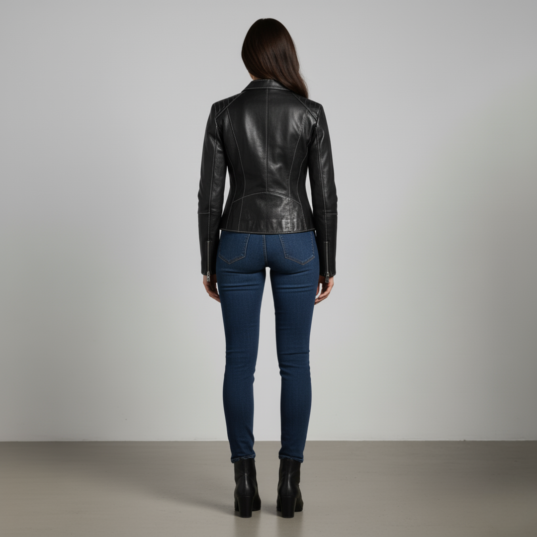 Ava | Classic Women’s Leather Jacket