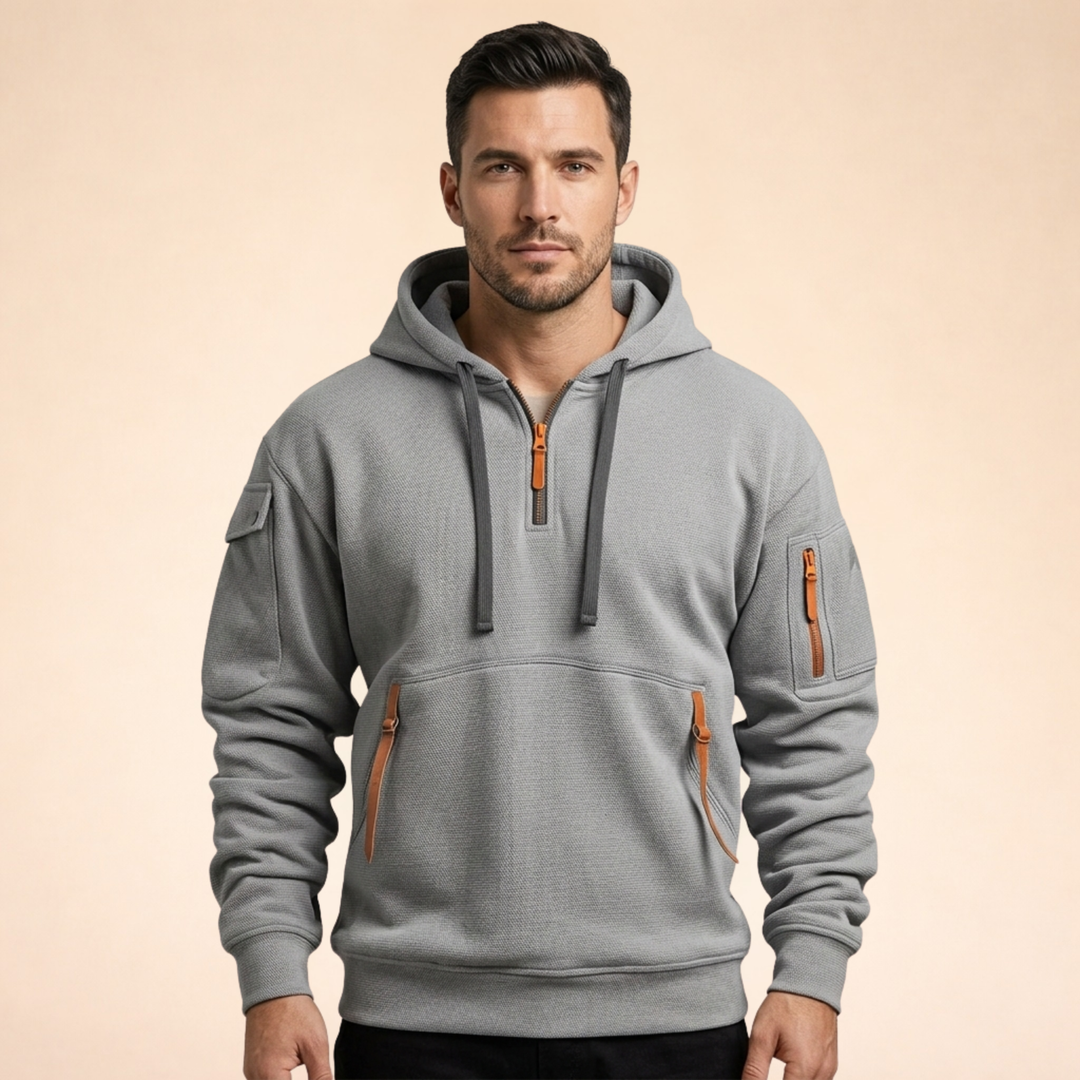 Daniel | Comfortable & Breathable Half-Zip Hoodie