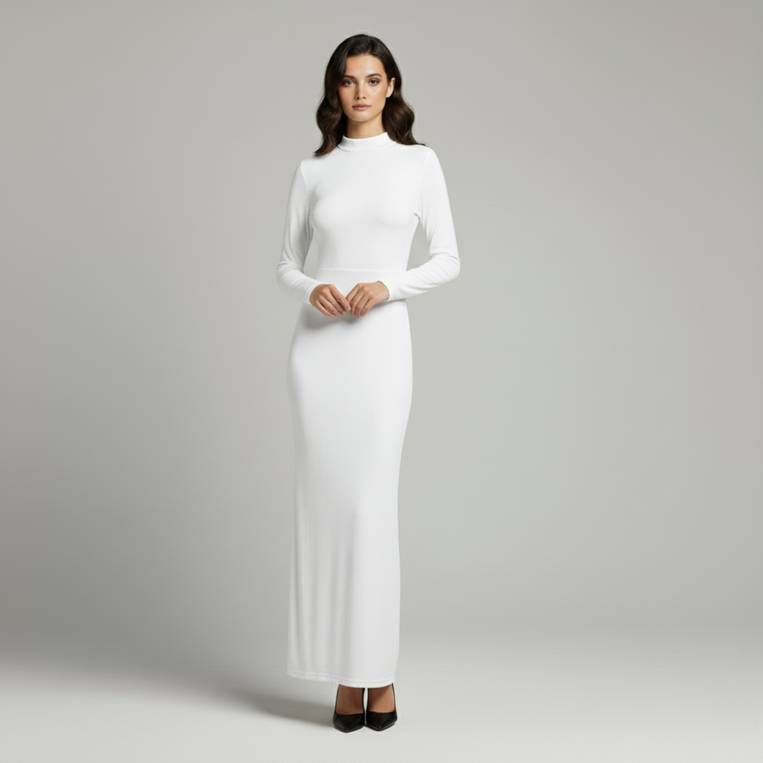 Marie | Elegant Long Sleeves Maxi Dress