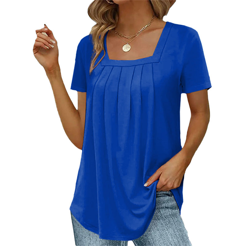 Benedikte | Elegant Pleated Blouse