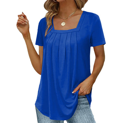 Benedikte | Elegant Pleated Blouse