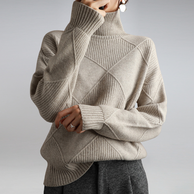Maisie | Cashmere turtleneck sweater