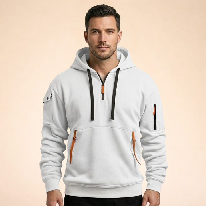 Daniel | Comfortable & Breathable Half-Zip Hoodie
