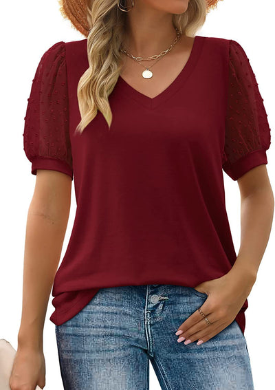 Nanna | Elegant Puff-Sleeve Top