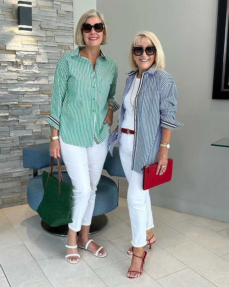 Victoria | Striped Shirt