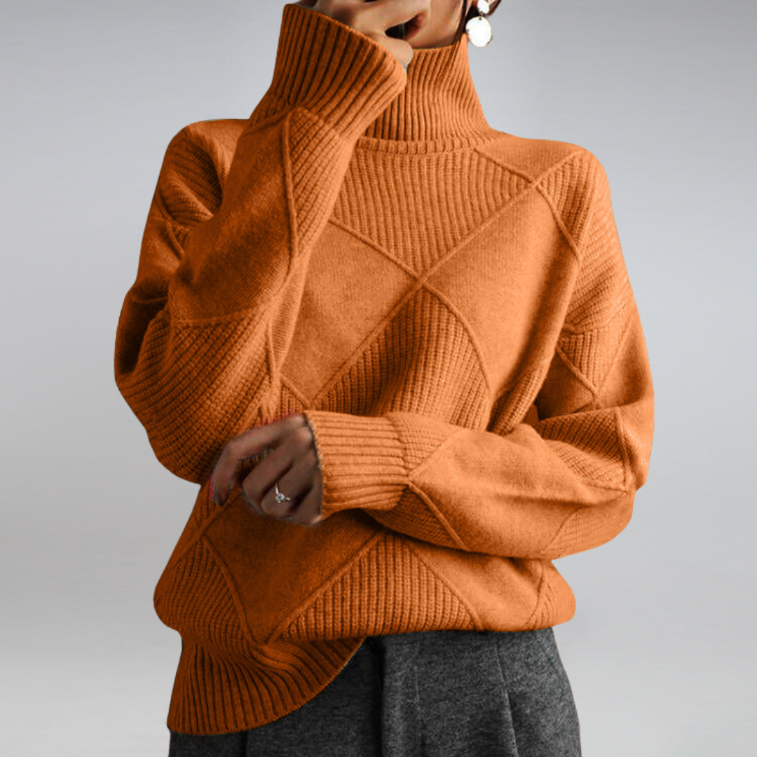 Maisie | Cashmere turtleneck sweater