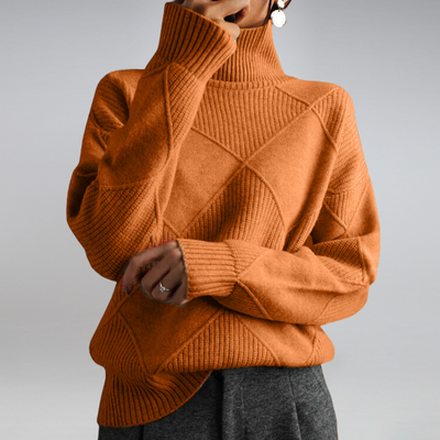 Maisie | Cashmere turtleneck sweater