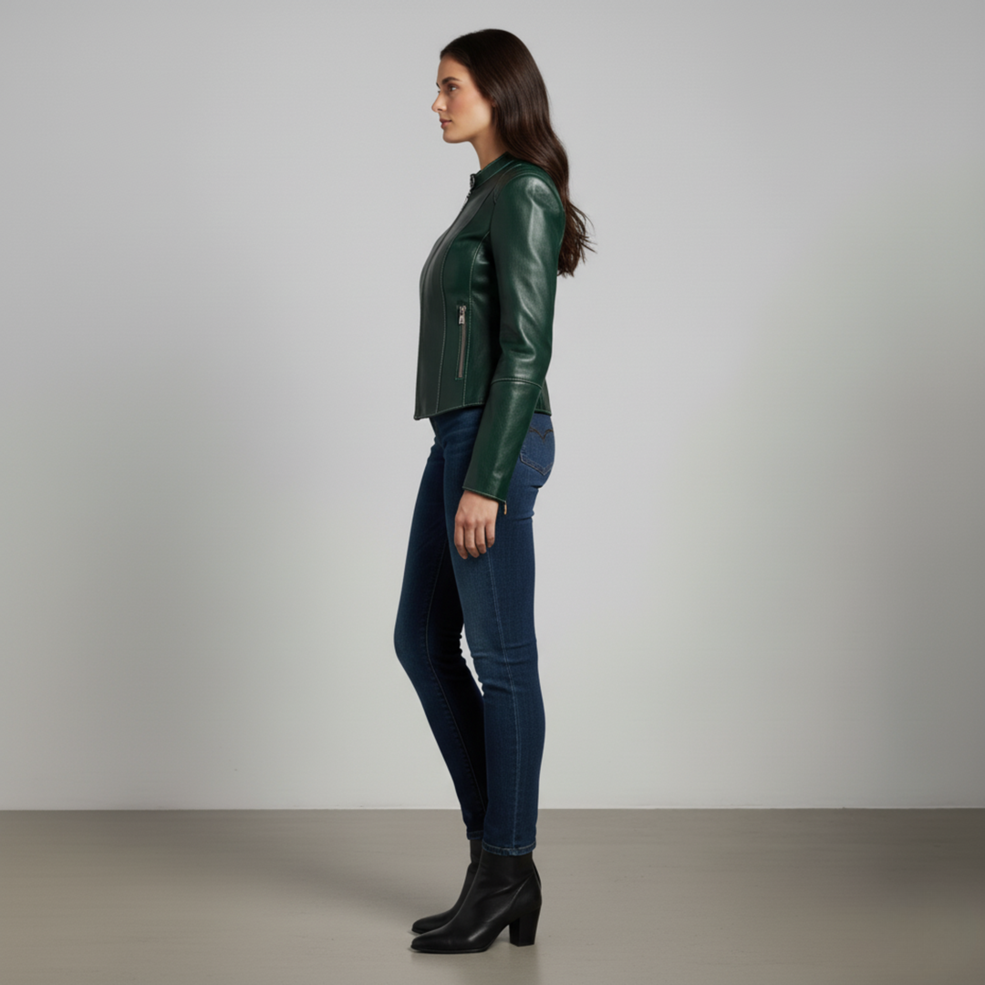 Ava | Classic Women’s Leather Jacket