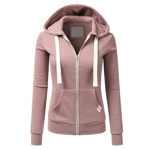 Andrea | Checked winter hoodie with zipper