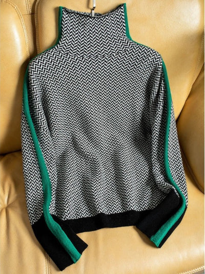 Anita | Elegant cashmere turtleneck sweater