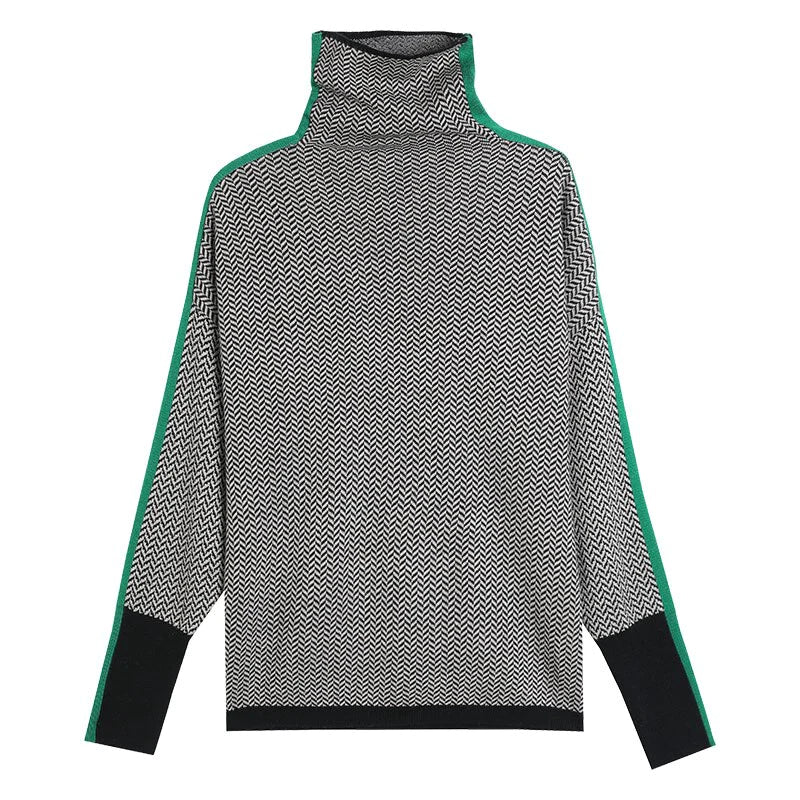 Anita | Elegant cashmere turtleneck sweater