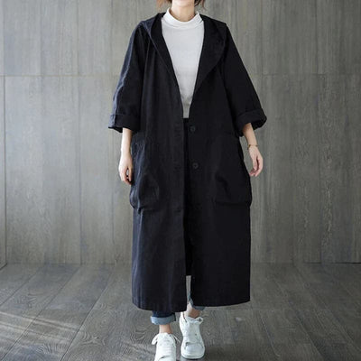 Christina | Waterproof hooded trench coat