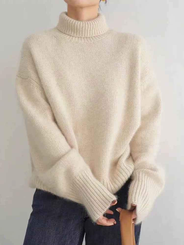 Freya | Cashmere turtleneck sweater