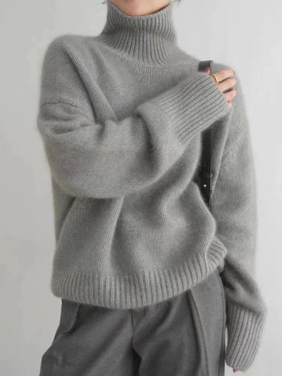 Freya | Cashmere turtleneck sweater