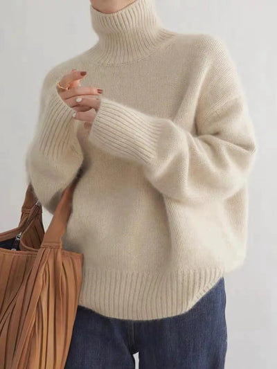 Freya | Cashmere turtleneck sweater