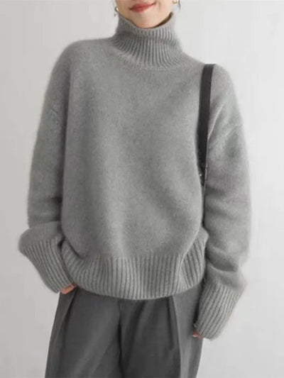 Freya | Cashmere turtleneck sweater