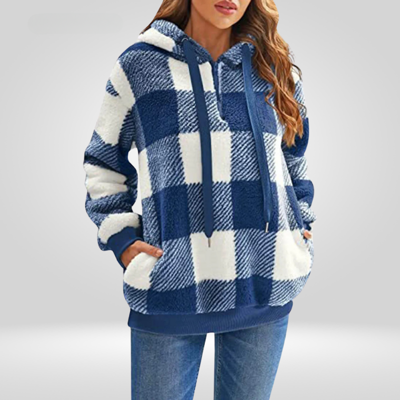 Daniela | Classic half zip hoodie