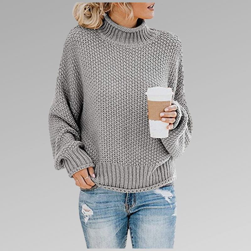 Delfina | Knitted turtleneck sweater