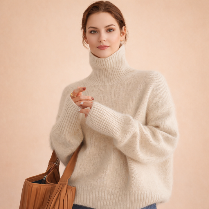 Celeste | Luxurious Cashmere Turtleneck Sweater