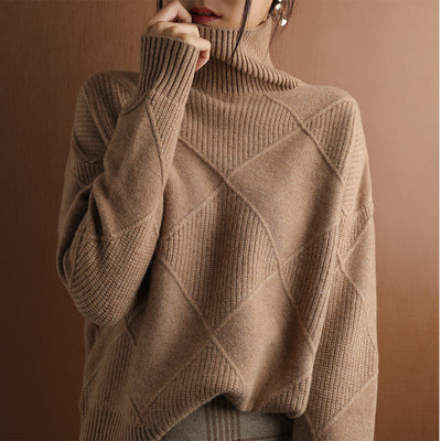 Maisie | Cashmere turtleneck sweater