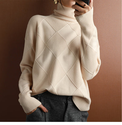 Maisie | Cashmere turtleneck sweater