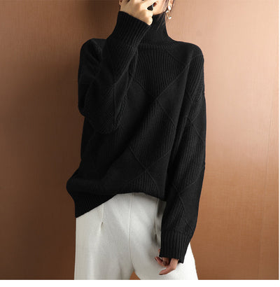 Maisie | Cashmere turtleneck sweater
