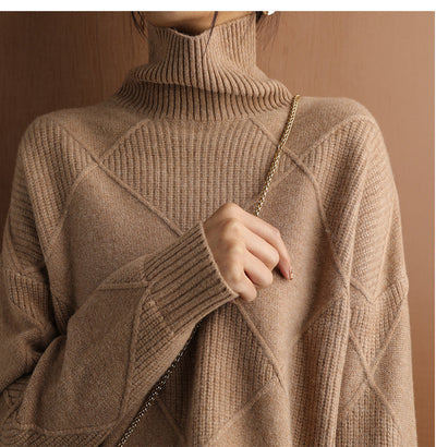 Maisie | Cashmere turtleneck sweater