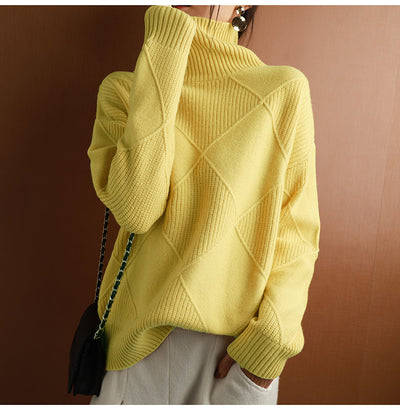 Maisie | Cashmere turtleneck sweater