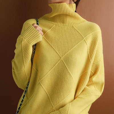 Maisie | Cashmere turtleneck sweater