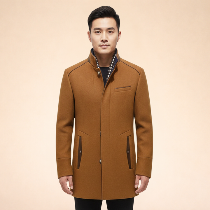 Jaxon | Winter Coat – Warm Wool, Elegant & Versatile Design 0
