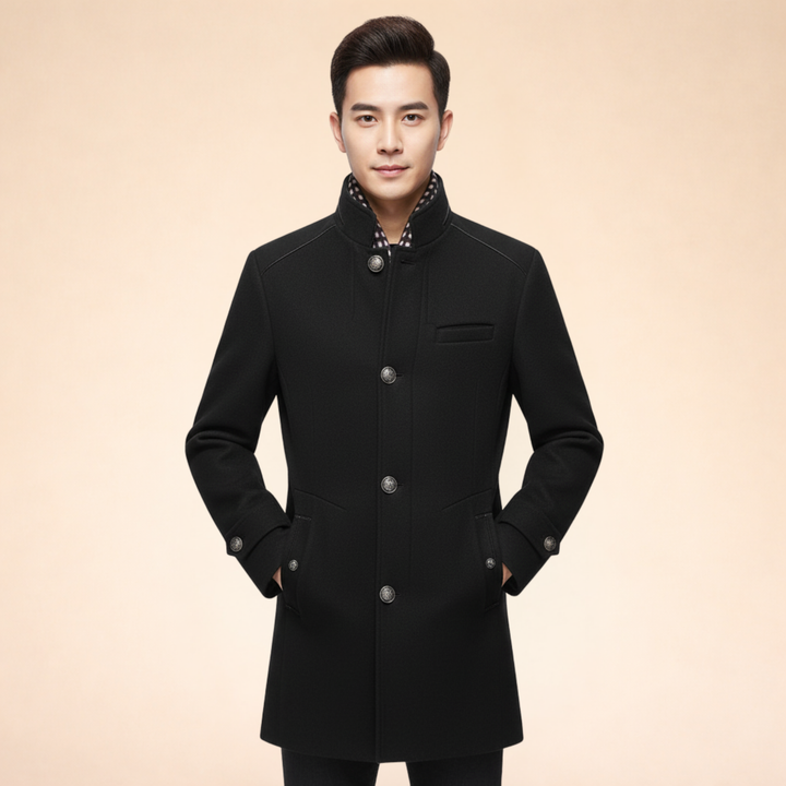 Jaxon | Winter Coat – Warm Wool, Elegant & Versatile Design 1