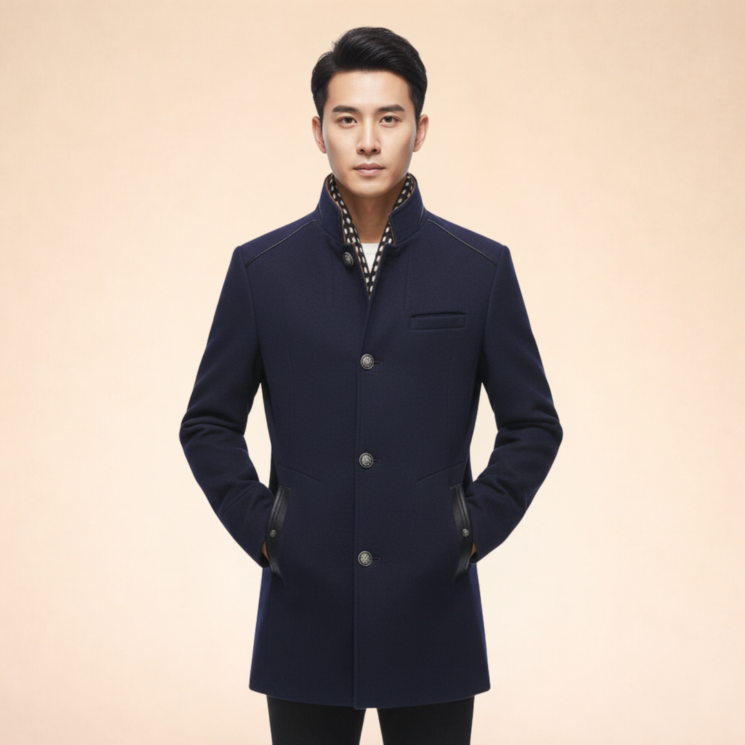 Jaxon | Winter Coat – Warm Wool, Elegant & Versatile Design 3