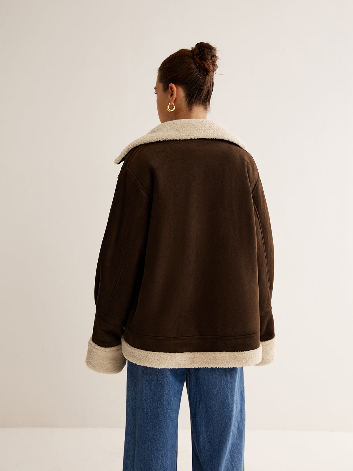 Jennifer | Elegant vintage style fleece jacket