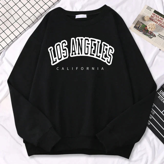 Jennifer | Oversized fleece sweatshirt with crew neck