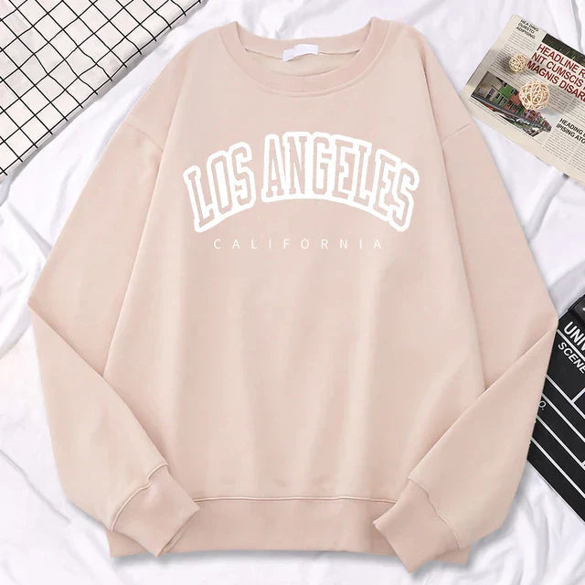 Jennifer | Oversized fleece sweatshirt with crew neck