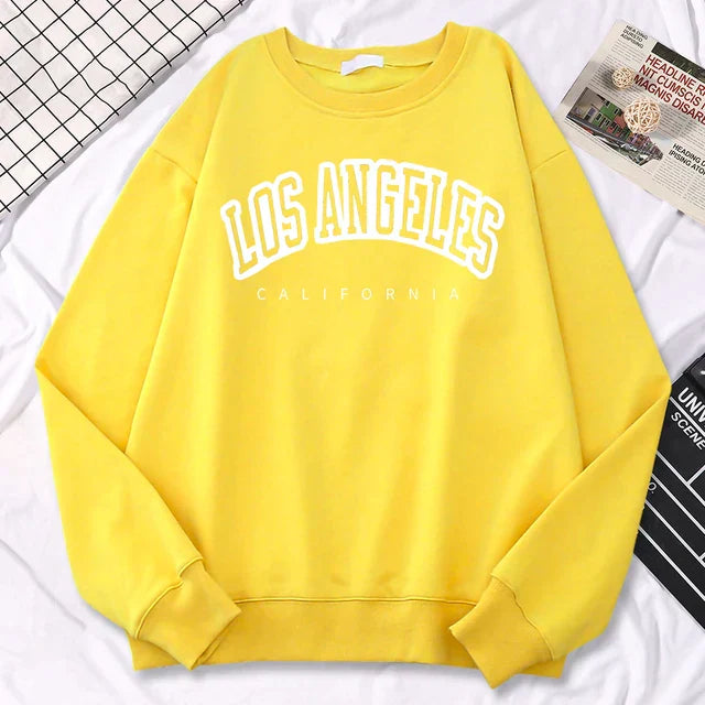 Jennifer | Oversized fleece sweatshirt with crew neck