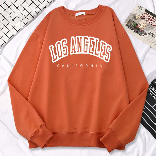 Jennifer | Oversized fleece sweatshirt with crew neck