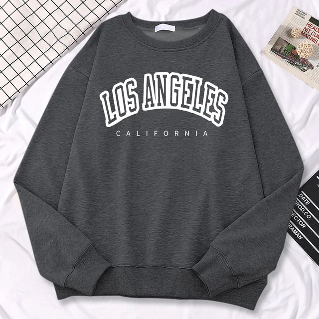 Jennifer | Oversized fleece sweatshirt with crew neck