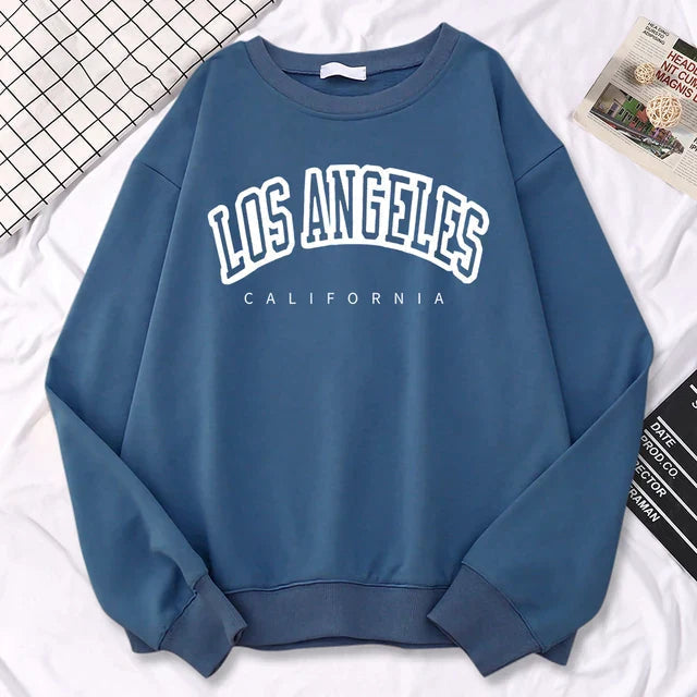 Jennifer | Oversized fleece sweatshirt with crew neck