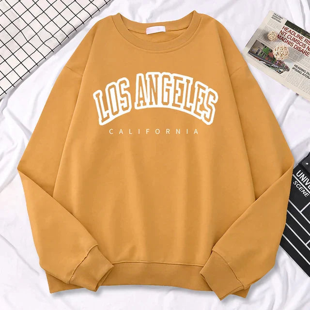 Jennifer | Oversized fleece sweatshirt with crew neck